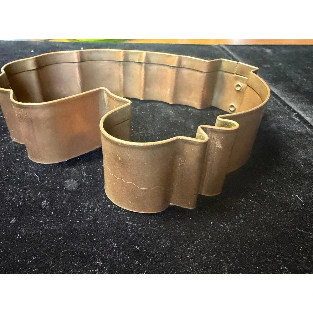Vintage Copper Chicken Hen Cookie Cutter Farmhouse‎ Kitchen Metal Baking Mold